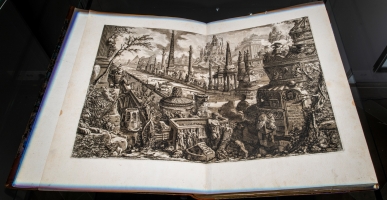 Engravings from the Polish Academy of Arts and Sciences at the Palace of the Grand Dukes of Lithuania